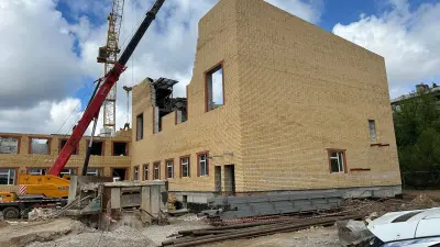 В Уральске строится новая специализированная школа-лицей №8 для одарённых детей