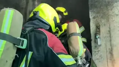 Пожар на объекте Astana LRT: знание китайского языка помогло огнеборцам при тушении