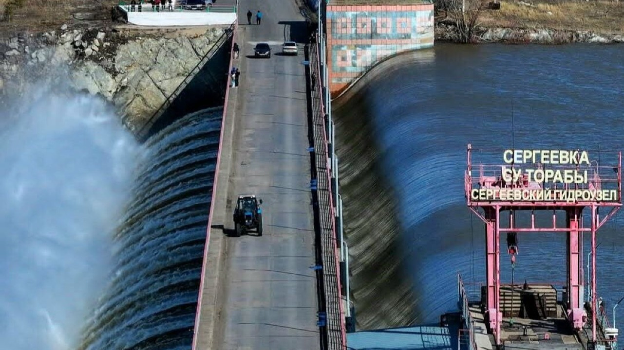 Сергеевское водохранилище в СКО / Фото из Telegram-канала акимата СКО