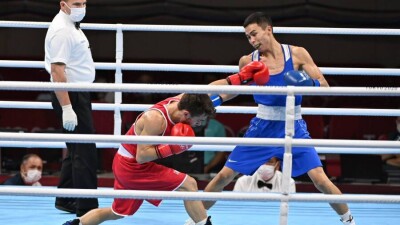 Боксёр Сакен Бибосынов гарантировал Казахстану ещё одну олимпийскую медаль