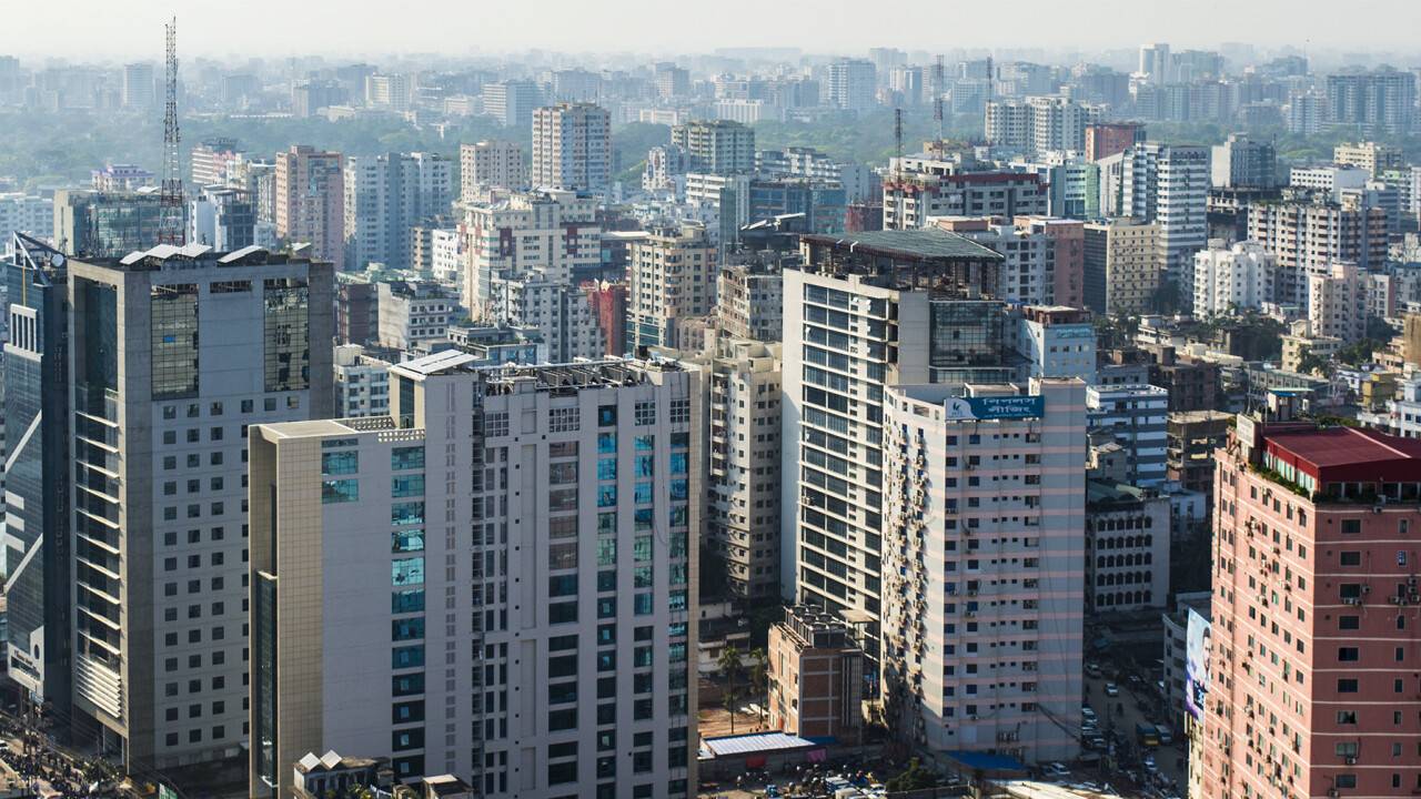 Столица Бангладеш Дакка, когда-то цветущая, превратилась в бетонный мегаполис / Фото с сайта Flickr.com