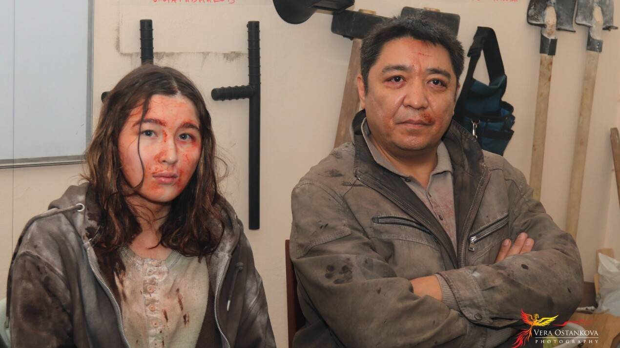 Киноның басты рөлін сомдайтын актер Ержан Түсіпов