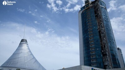 Обгоревший жилой комплекс возле "Хан Шатыра" в Астане. Подробности