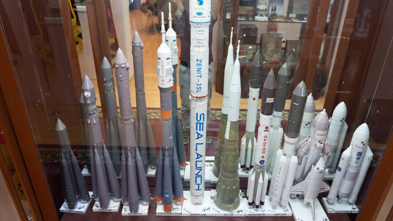Модели ракет в Музее космодрома "Байконур" / Фото Informburo.kz
