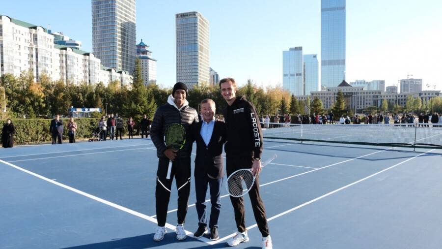 Фото пресс-службы Федерации тенниса Казахстана
