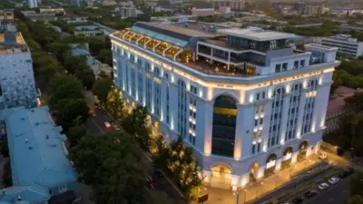 Принадлежавший Кайрату Сатыбалды бизнес-центр в Алматы выставили на торги