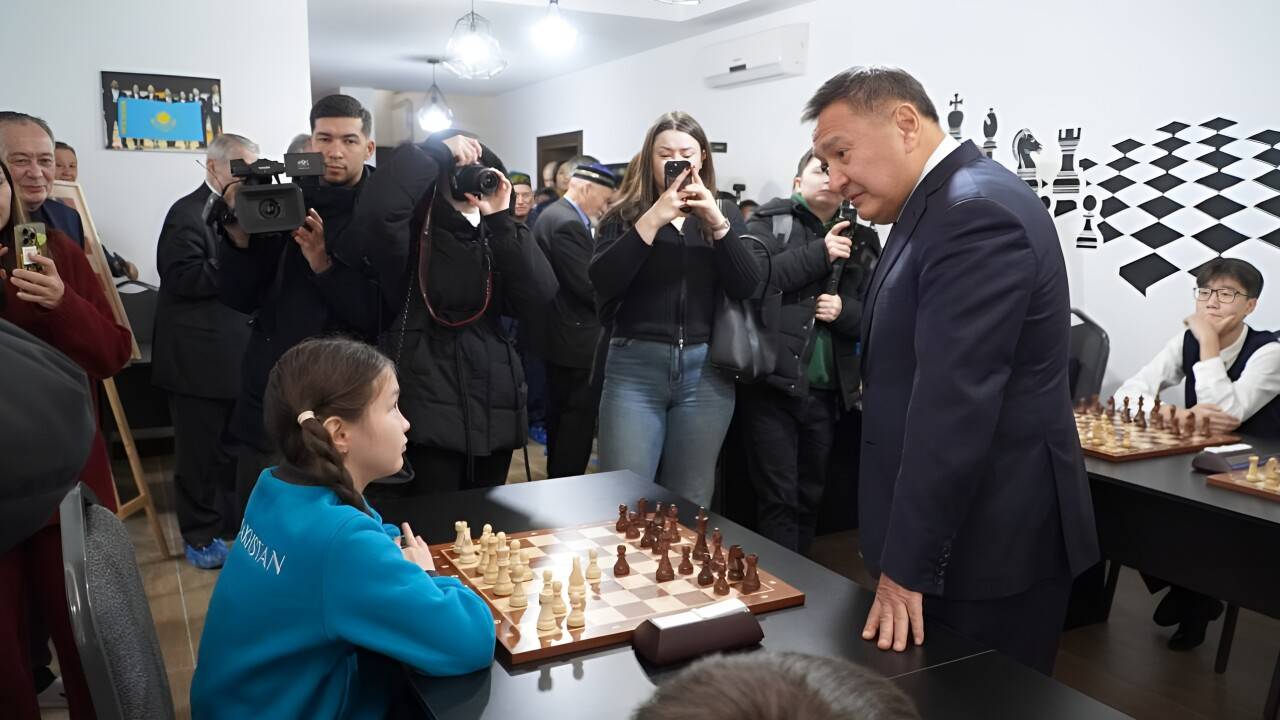 Дом шахмат открыли в Кокшетау / Фото пресс-службы акимата Акмолинской области