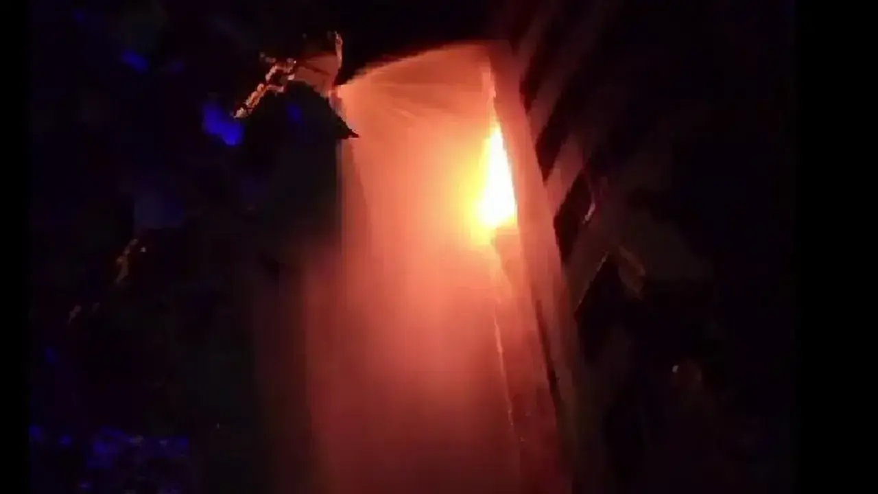 Кадр из видео МЧС РК
