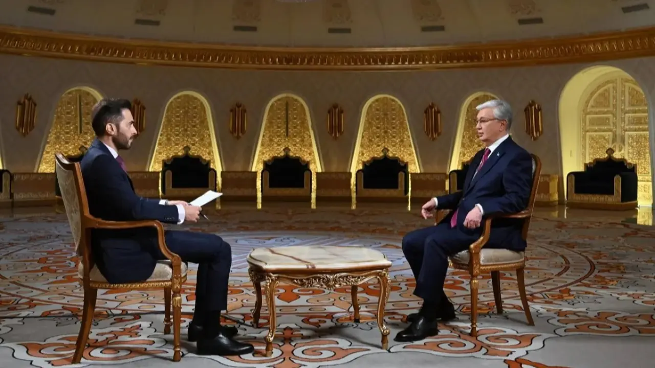 Видеодан скрин. Фото: ҚазАқпарат агенттігі