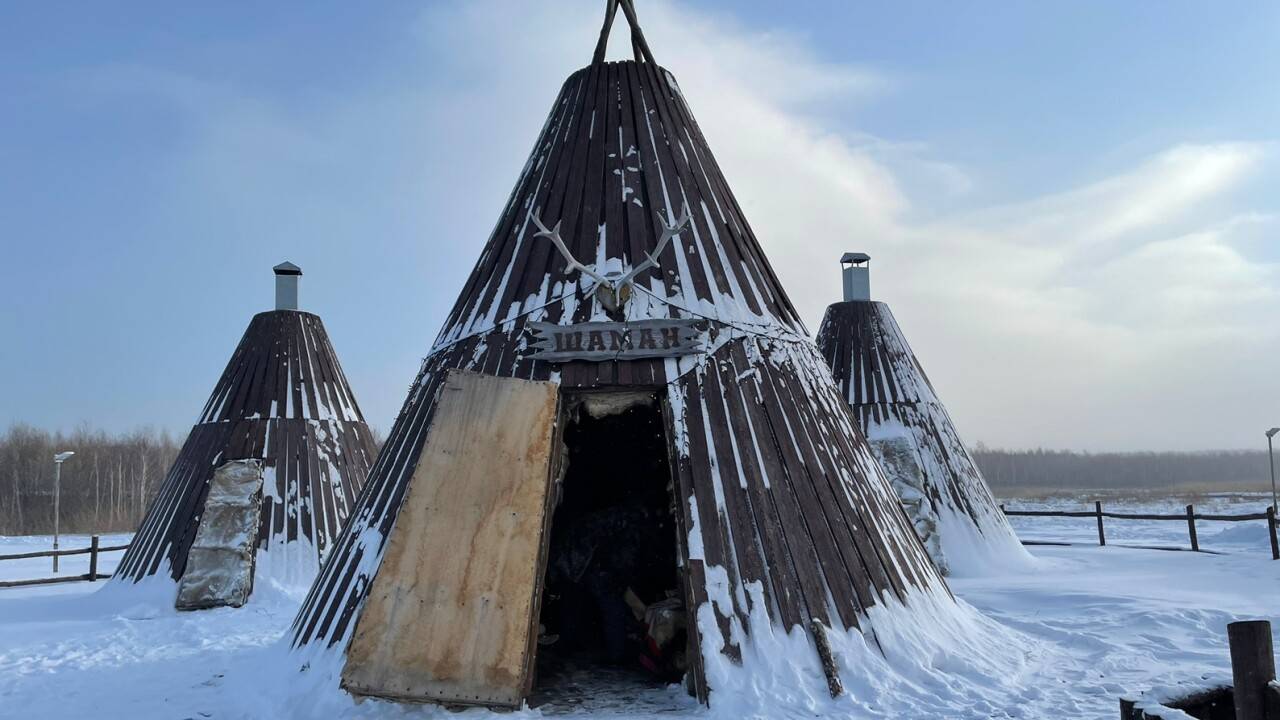 Бурабайдағы бақсының ауылы. Фото: informburo.kz
