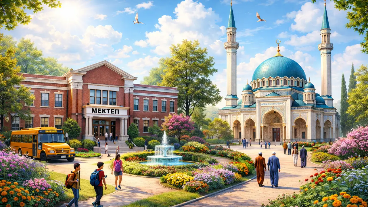 Коллаж ЖИ көмегімен жасалды