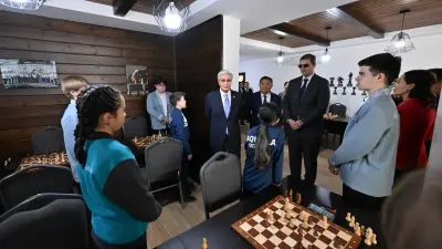 Дом шахмат, бывшую резиденцию президента посетил Токаев в Кокшетау