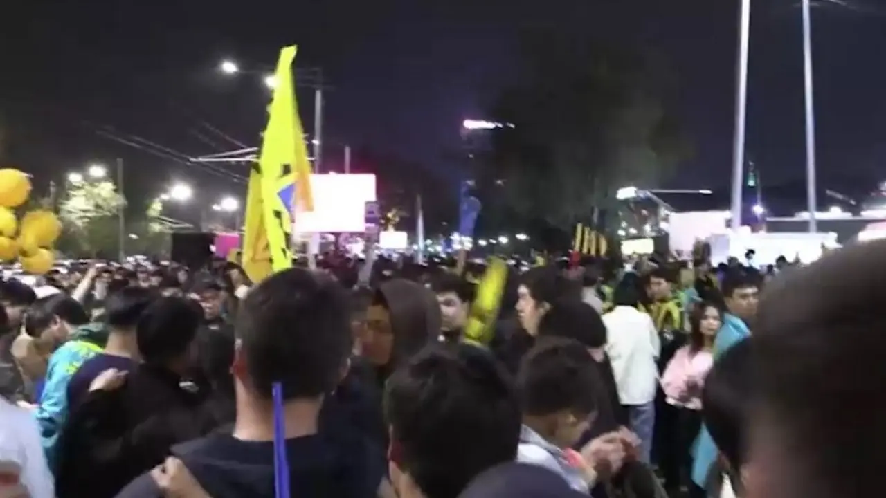 Кадр из видео из соцсетей