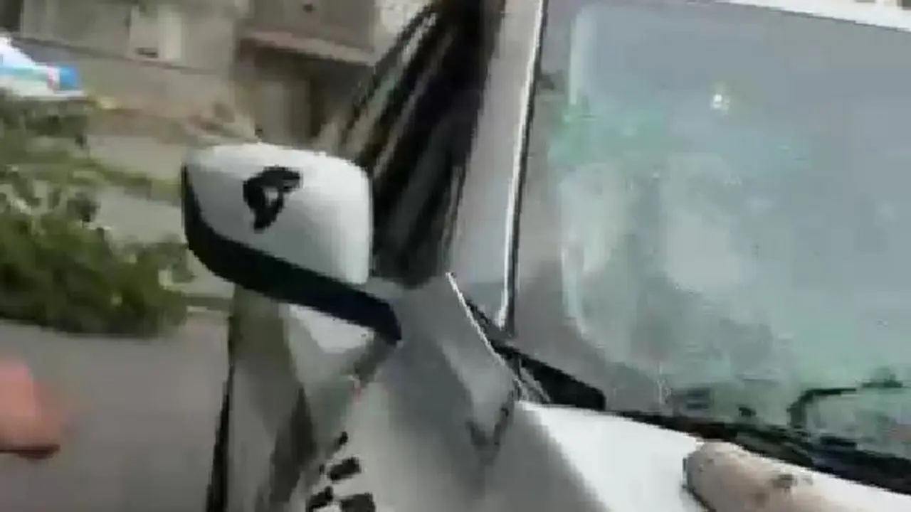 Кадр с видео из соцсети